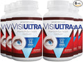 Eye Health Supplement – 14 Essential nutrients for Clear Vision, Blue Light Protection, and Long-Term Eye Health. Supports Clarity and Eye Wellness. 60 Capsules. (6 Pack)