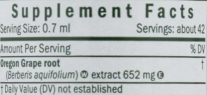 Herb Pharm Oregon Grape Root Liquid Extract - 1 Ounce