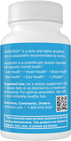 Astaxanthin, Triple Strength (12mg) x Triple Bioavailability (3X Absorption into Bloodstream), Superior Purity, Non-GMO, Major Allergen Free, No Fishy Aftertaste, 90 Vegetable Capsules