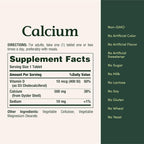 Nature’s Bounty Calcium Plus 400 IU Vitamin D3, Immune Support & Bone Health, 300 Tablets