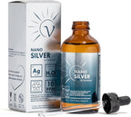 Colloidal Silver Liquid 10 PPM, Bio-Active Nano Silver, 8 oz Amber Glass Dropper Bottle, Third-Party Tested, Preservative-Free, Immune Support Supplement, Made in USA