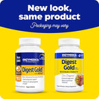 Enzymedica Digest Gold + ATPro, Maximum Strength Digestive Enzymes, Helps Digest Large Meals for Instant Bloating Relief, 45 Capsules