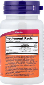 NOW Foods B-12, 100 Lozenges