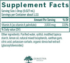 Genestra Brands A-Mulsion | Vitamin A Liquid to Support Immune System, Skin, Vision, Bones, and Teeth* | 1 Fl Oz | Citrus Flavor