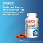 Jarrow Formulas Lutein 20 mg - 120 Softgels - Clinically Documented Eye Health & Support - With Zeaxanthin - 120 Servings
