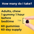 Nature Made Time Release Melatonin 3mg Gummies,100% Drug Free Sleep Aid for Adults,60 Melatonin Gummies,60 Day Supply,(Pack of 2)