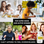 Youth & Tonic Super B Complex B-100 with Choline, Inositol & PABA – High Potency B1, B2, B3, B5, B6, Biotin & B12 – Energy, Mental Clarity, Stress & Nervous System Support – 1-Month Supply