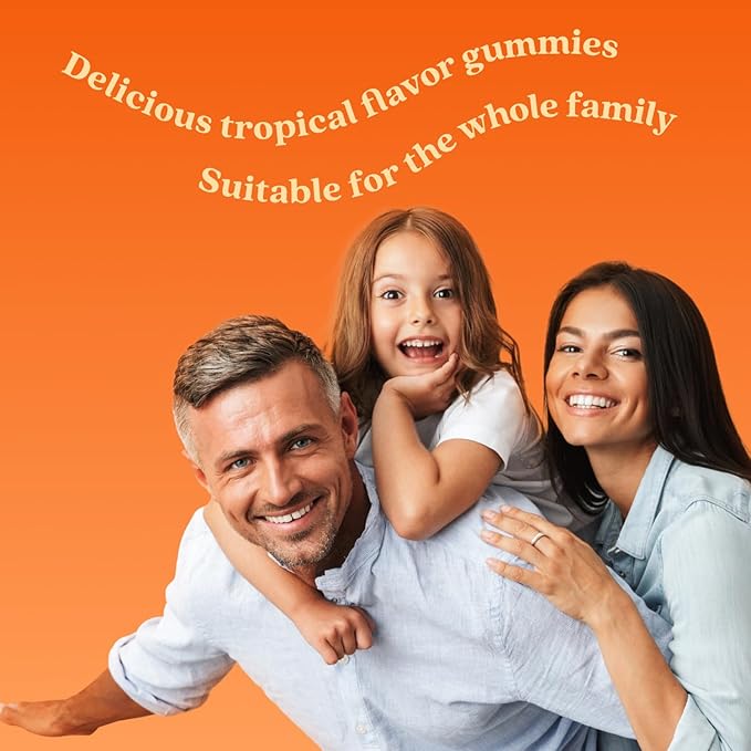 BeLive Turmeric and Ginger Gummies - 500mg - Joint and Mobility Support Supplement - Curcumin with Black Pepper for Enhanced Absorption - Gluten Free and Vegan - Tropical Flavor - 60 Count