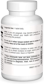 Source Naturals Pantothenic Acid 500 mg Vitamin B-5 Dietary Supplement - 100 Tablets