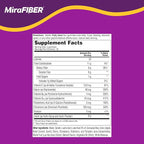 MiraFIBER Gummies from The Makers of MiraLAX, 8g of Daily Fiber Per Serving, Metabolism Support with B Vitamins, Gut Health for Men & Women,Prebiotic Fiber Gummies for Adults, Mixed Fruit Flavor 72Ct