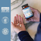 Chelated Zinc Supplements | Zinc Glycinate 30mg | Highly-Absorbable TRAACS Chelated Bisglycinate, Vitamin B6 and BioPerine | Immune Support, Acne & Energy | Non-GMO, Gluten-Free | 120 Capsules