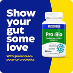 Enzymedica, Pro-Bio, Shelf Stable, Stomach-Acid Resistant Probiotic for Healthy Digestion, 10 Billion CFU, 30 Count