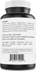 Brieofood D-Mannose Capsules - Urinary Tract Health- 1500mg Per Serving - 120 Capsules