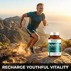 IHW NMNH, 1000mg NMN Supplement Alternative per Serving, 120 Capsules Ultra High 99.9% Purity, Supports Cellular Vitality & Stamina, Aging, Energy Focus, Non-GMO, Gluten Free