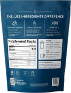 JUST INGREDIENTS Kids Nighttime Relax Drink Mix – Strawberry Limeade Flavor – 60 Servings | Magnesium, Tart Cherry & L-Theanine | Supports Evening Calm, Relaxation & Restful Sleep*