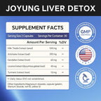 Milk Thistle Liver Support Supplement - 540mg Silymarin Complex with Artichoke, Dandelion Root & Turmeric - Supports Liver Health, Digestion & Metabolism - 60 Capsules