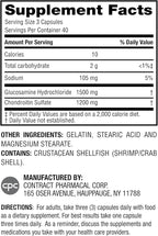 Earth's Splendor Glucosamine HCI 1500 mg Chondroitin Sulfate 1200 mg Supplement for Men & Women, Supports Joint Health, Supports Daily Joint Function (120 Capsules, 1+ Month Supply)