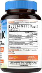 Vitamin K Complex, 2600 mcg K1 & K2 (MK-7 & MK-4), with Vitamin A & D3 5000 IU, Bioavailable, Full Spectrum, for Bone Strength and Heart Health, 90 Softgels