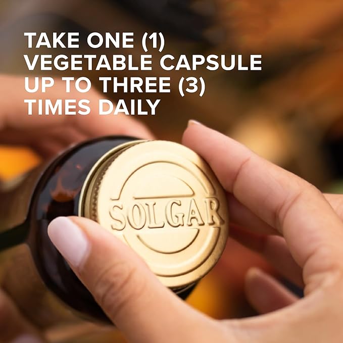 Solgar - Milk Thistle (Silybum Marianum, 100 mg, 250 veggie caps