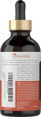 Carlyle Liquid Iodine Drops 4 fl oz | 150 mcg | Iodine & Potassium Iodide Supplement | Vegetarian Liquid Tincture | Non-GMO, Gluten Free