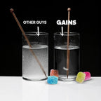 Gains in Bulk Instantized Creatine Monohydrate for Men & Women, Soluble Pre Workout Powder, Supports Muscle Building, Strength and Performance, Bodybuilding Supplements, Sour Gummy, 30 Servings