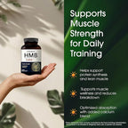 NatureBell HMB 3,000mg - 300 Capsules - Triple-Strength Supplement for Lean Muscle Mass Support - Aids Against Muscle Breakdown in Men & Women* - Non-GMO & Gluten-Free