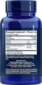 Life Extension COQ10 Super Ubiquinol 100mg with Enhanced Mitochondrial Support, 90 Softgels