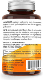 Kroppssund Tocotrienols 800mg Supplement | Rich in Vitamin E Tocotrienols, Cardiovascular, Antioxidant, Cellular Energy Production - 60 Liquid Capsules