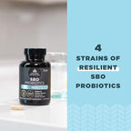 Ancient Nutrition Probiotics for Men, SBO Probiotics Men's Once Daily 30 Ct, for Healthy Digestion and Immune System Function Support, 25 Billion CFUs* Per Serving