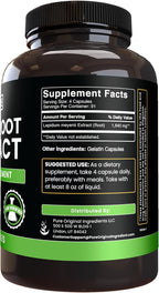 Pure Original Ingredients Maca Root (365 Capsules) No Magnesium Or Rice Fillers, Always Pure, Lab Verified