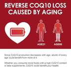 NATURE TARGET CoQ10-200mg-Softgels + PQQ with Organic-Olive-Oil - High Absorption-Coenzyme-Q10 - Antioxidant-for-Heart-Health and Immune Support, Energy Production, 120 Servings