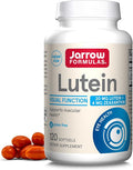 Jarrow Formulas Lutein 20 mg - 120 Softgels - Clinically Documented Eye Health & Support - With Zeaxanthin - 120 Servings