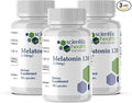 Melatonin 120mg | Single-Dose Melatonin in Easy-to-Swallow Capsules | Vegan, Non-GMO & Gluten-Free | US-Made Extra Strength (3-Pack)