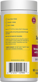 Renew Life Women's Daily Probiotic + Prebiotics, 60 CT