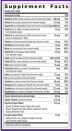 New Chapter Men's Multivitamin 50 Plus for Brain, Heart, Digestive, Prostate & Immune Support with 20+ Nutrients + Astaxanthin - Every Man's One Daily 55+, Gentle on The Stomach - 72 ct