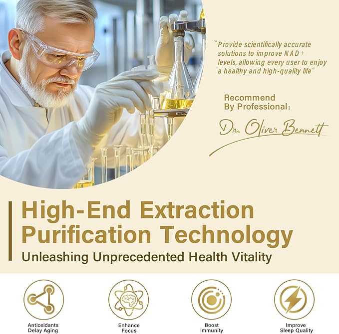 120 Capsules-1000MG NMNH (Dihydronicotinamide Mononucleotide), NAD Supplement to Boost NAD+ Levels as We Age (May Be More Effective Than Nicotinamide Riboside), NMNH Supplement for Anti-Aging