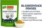 Ocean’s Balance Clean – Organic Bladderwrack Powder (Fucus vesiculosus) from The Pristine Maine Coast | Vegan • Lab‑Tested Purity • Skin & Digestive Wellness 4 Oz