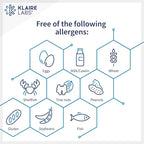 SFI Health Klaire Labs Multi-Vitamin Complex - Hypoallergenic Once-Daily Mineral-Free Multivitamin with Metafolin Folate, Vitamin B6 & B12 (60 Capsules)