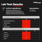 Prime Labs Prime Test Pro - Testosterone Supplement for Men - Test, Vitality, & Energy Booster - with Ashwagandha, PrimaVie Shilajit Extract, & DIM - 120 Capsules
