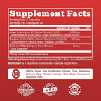Old School Labs Testosterone Supplement for Men – Turkesterone 1500mg Max Potency + Tongkat Ali & BioPerine® – Muscle Growth, Recovery, Drive & Stamina – 120 Caps, 40 Servings