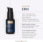 Quicksilver Scientific Nanoemulsified DIM - Liposomal DIM Supplement to Support Healthy Hormone Balance for Women & Men - Soy-Free Detox & Immune Support (1.7oz / 50ml)