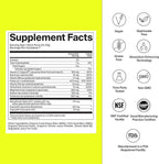 The Absorption Company Electrolyte Powder Packets - Workout Recovery & Hydration Drink Mix with Liposomal Glutathione, Vitamin C & Methylated B Vitamins - Mango Lemonade (28 Sticks)