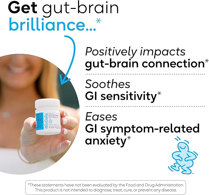 BioGaia Gastrus Gut Health Probiotic | Eases Abdominal Discomfort, Gas & Bloating | Promotes Regularity & a Healthy Gut | Contributes to a Balanced Microbiome | Backed by 30 Years of Research | 2-Pack