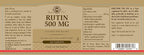 Solgar Rutin 500 mg, 100 Tablets - Antioxidant - Natural Bioflavonoid - Vegan, Gluten Free, Dairy Free, Kosher - 100 Servings