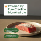 NatureBell Creatine Monohydrate Powder - 500g - Micronized Powder - Delivers 5,000mg Creatine Per Serving - Pre-Workout or Post-Workout Support* - Vegan & Keto Friendly - Unflavored