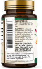 Vitamin C 1000mg Per Serving Chewable - Extra Strength Antioxidants for Powerful Immune Support w/Vitamin C & Rose HIPS, Potent Dietary VIT C Chews Supplement, Natural Orange Flavor, 120 Tablets