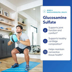 Pure Encapsulations Glucosamine Sulfate 1,000 mg | Supplement for Joint Support and Mobility, Cartilage Health, and Connective Tissue* | 360 Capsules