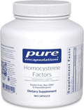 Pure Encapsulations Homocysteine Factors | Supplement to Support Normal Homocysteine Levels and Cardiovascular Health* | 180 Capsules