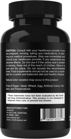 Folic Acid 1 mg (1000 mcg) (Vitamin B9) - 500 Vegetarian Tablets - an Essential Prenatal and Postnatal Vitamin