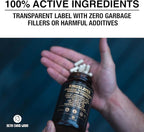 Kingslayer: 7-in-1 Testosterone Booster for Men w/KSM-66, Fadogia, Suma Root, L-Theanine, Zinc, Boron, Magnesium – Muscle, Energy, Libido & Focus